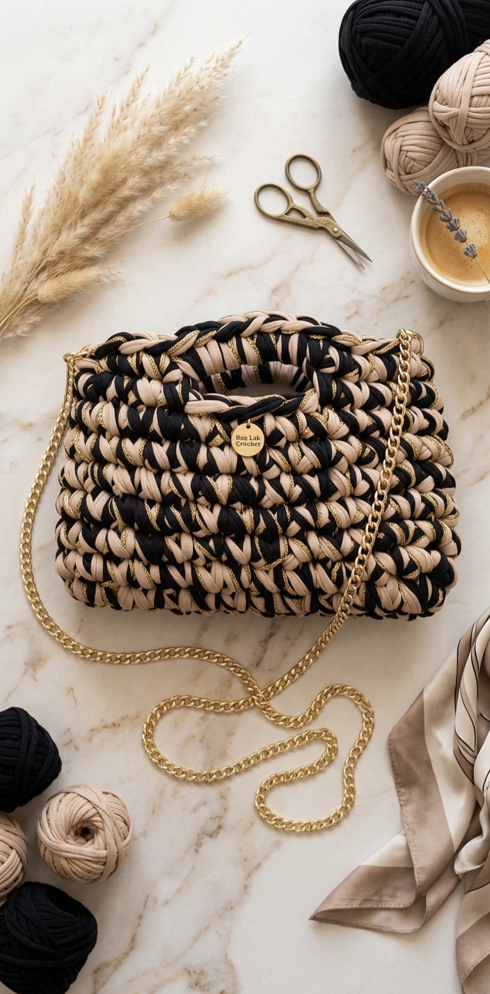 Borsa AURORA - L'icona di Bag Lab Crochet