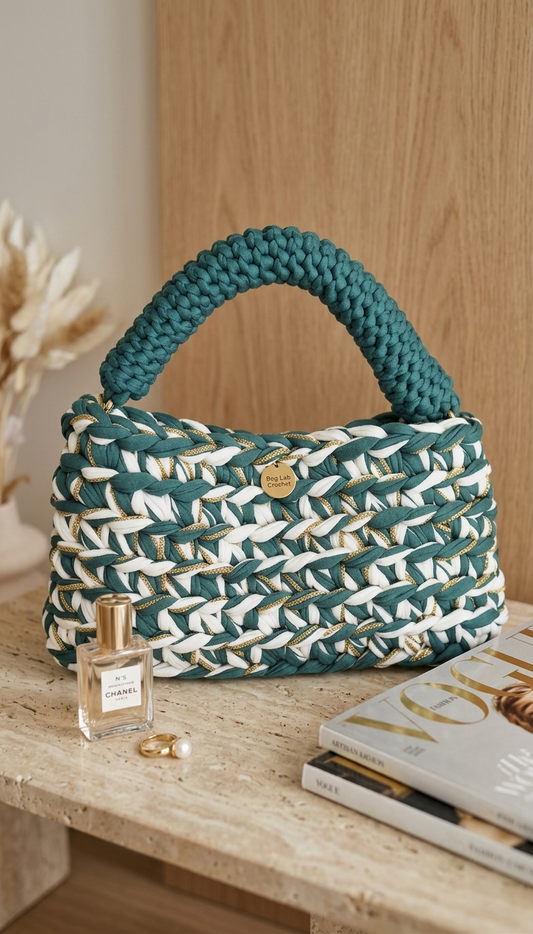 Borsa GIOIA - Silhouette Scultorea e Intreccio d’Alta Moda