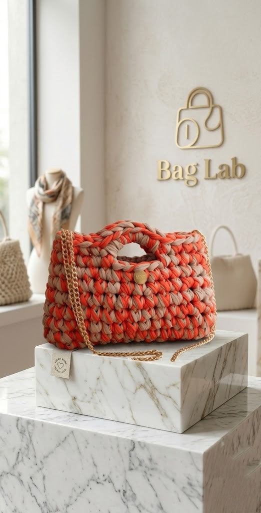 Borsa AURORA - L'icona di Bag Lab Crochet