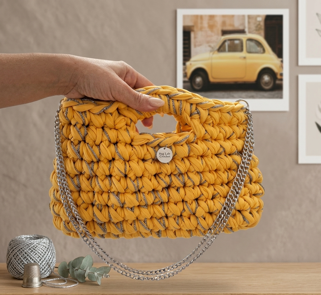 Borsa AURORA - L'icona di Bag Lab Crochet